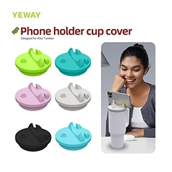 Custom Stainless Steel Tumbler Mug Tumbler Phone Holder Lid Attachment